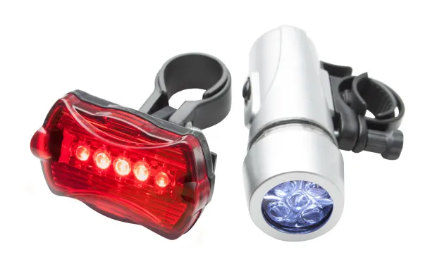 Wiggins bicycle light set Black