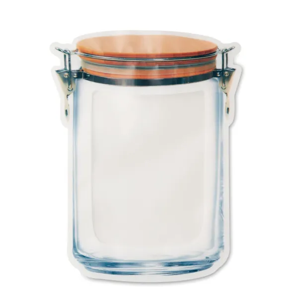 BIG POT FOOD Large food pouch in PET Transparent