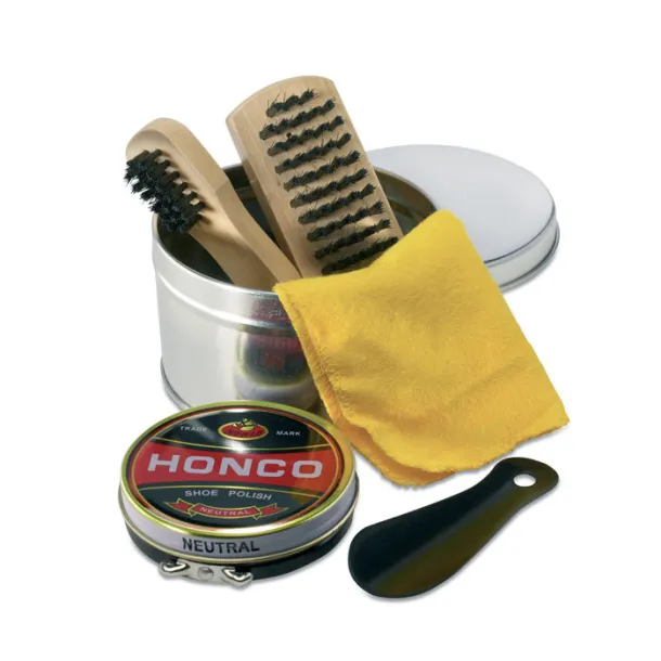 TORTON Shoe polish kit shiny silver