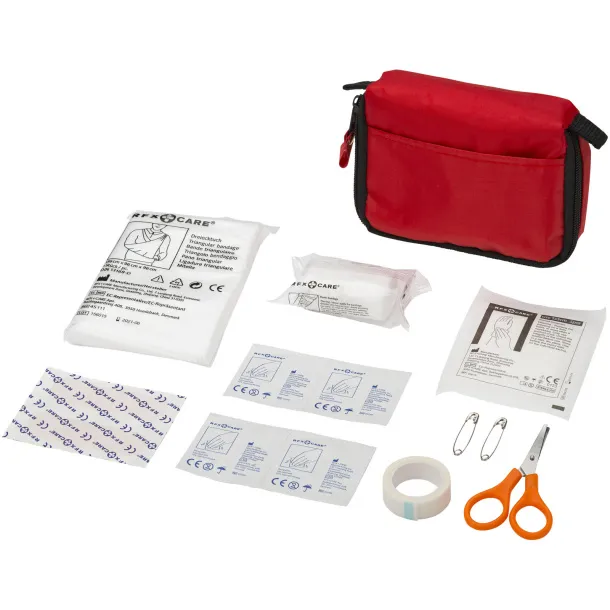 Save-me 19-piece first aid kit - Bullet Red