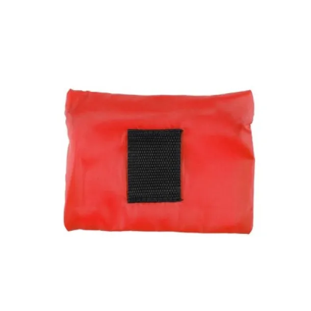  First aid kit in pouch, 8 pcs Crvena