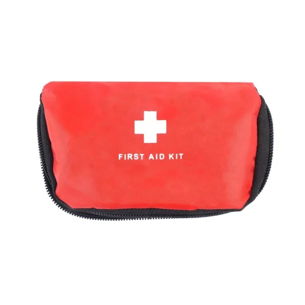  First aid kit in pouch, 16 pcs red