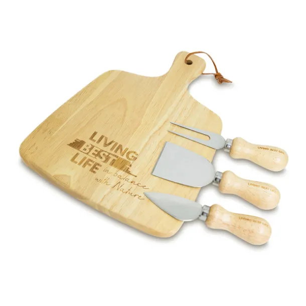 ESTRELA cheese set Beige