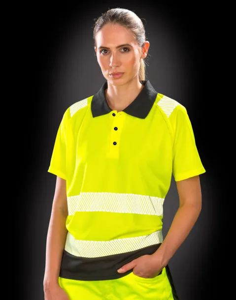  Sigurnosna polo majica od recikliranog poliestera - Result Recycled