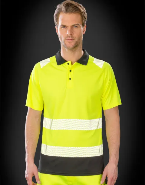 Sigurnosna polo majica od recikliranog poliestera - Result Recycled