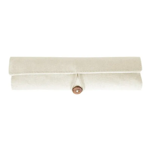  School set, pencil case beige