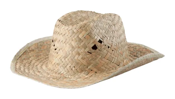 Bull straw hat Beige