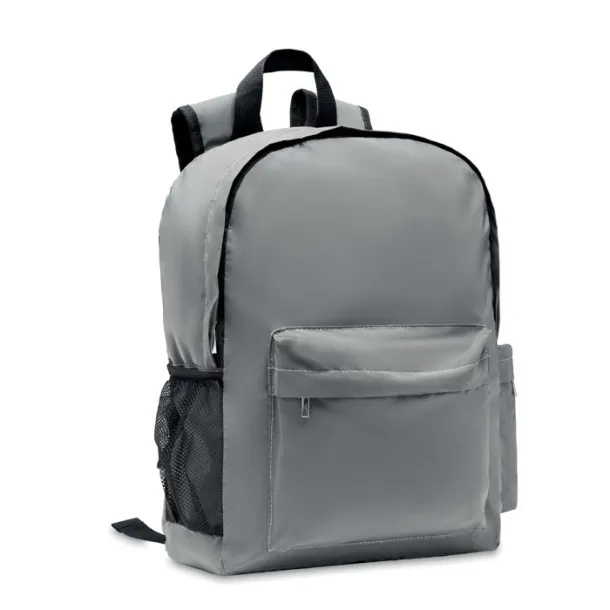 BRIGHT BACKPACK High reflective backpack 190T Matt Silver