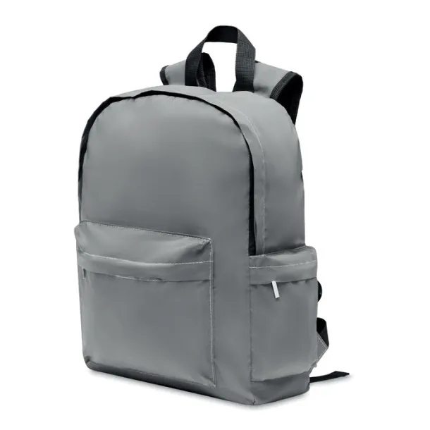 BRIGHT BACKPACK High reflective backpack 190T Matt Silver