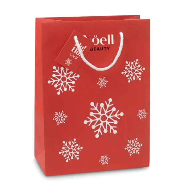 BOSSA MEDIUM Gift paper bag medium Red