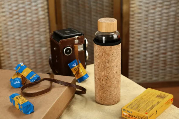 VENI Staklena boca 550 ml Prozirna