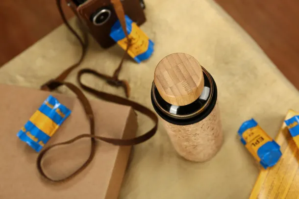 VENI Staklena boca 550 ml Prozirna