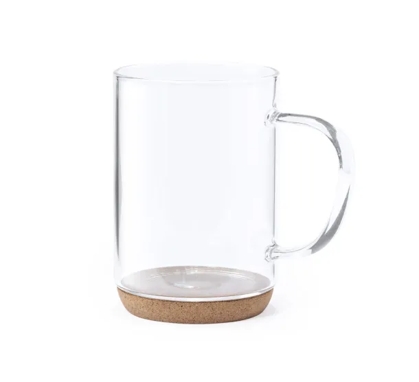 Hindras glass mug Transparent