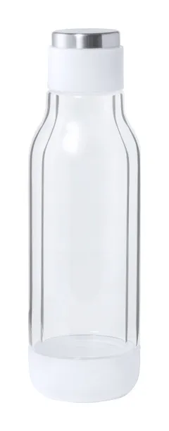 Kay glass thermo bottle Transparent Silver