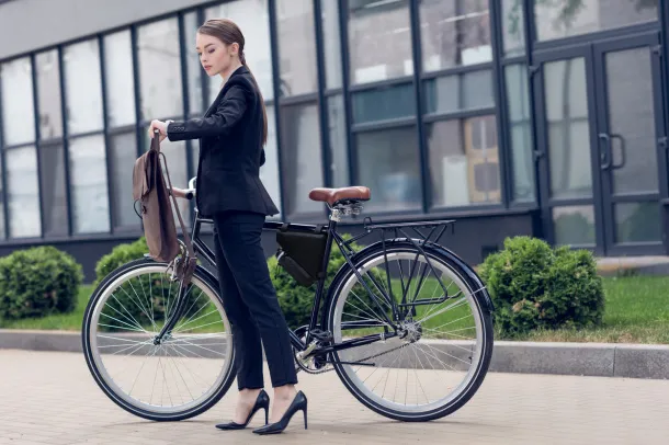 Leven bicycle frame bag Black