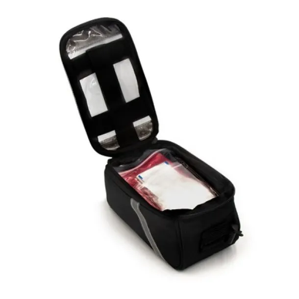  Torba za bicikl s dodacima Crna