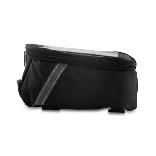  Bicycle bag with accessories, repair kit, first aid kit, poncho Crna