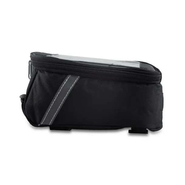  Bicycle bag with accessories, repair kit, first aid kit, poncho Crna