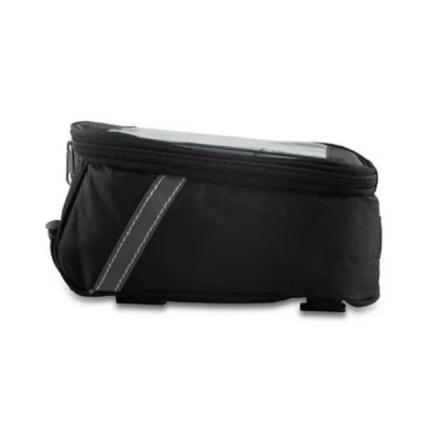  Bicycle bag with accessories, repair kit, first aid kit, poncho Crna