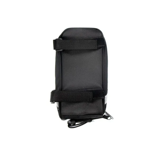  Bicycle bag with accessories, repair kit, first aid kit, poncho Crna