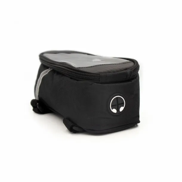  Bicycle bag with accessories, repair kit, first aid kit, poncho Crna