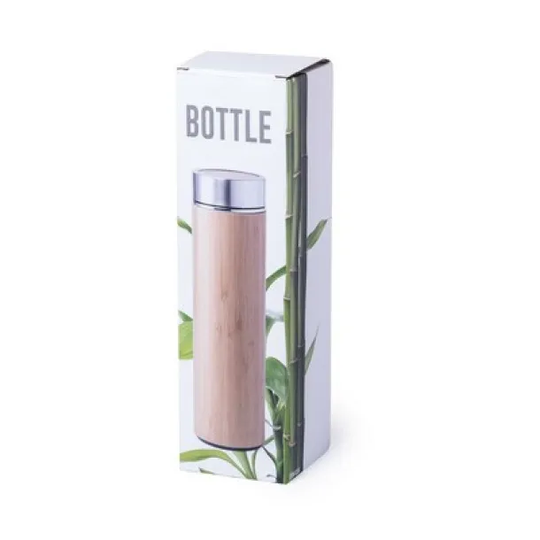  Bamboo vacuum flask 460 ml brown