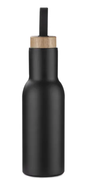 VINA vakuumska putna boca 400 ml BLACK