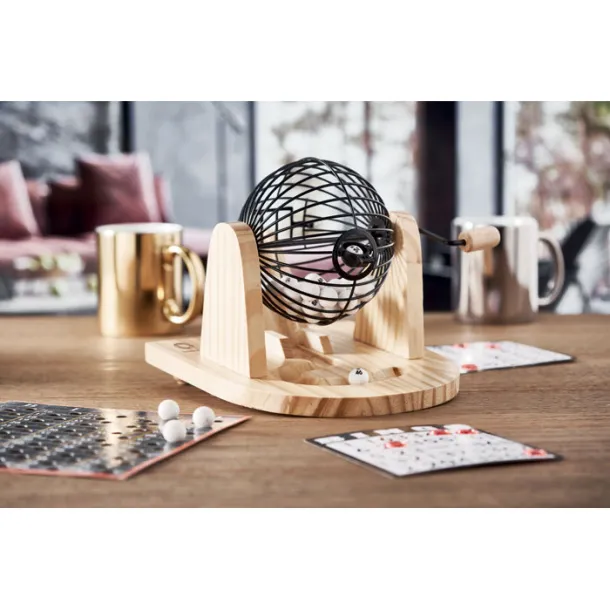 BINGO Bingo game set Wood