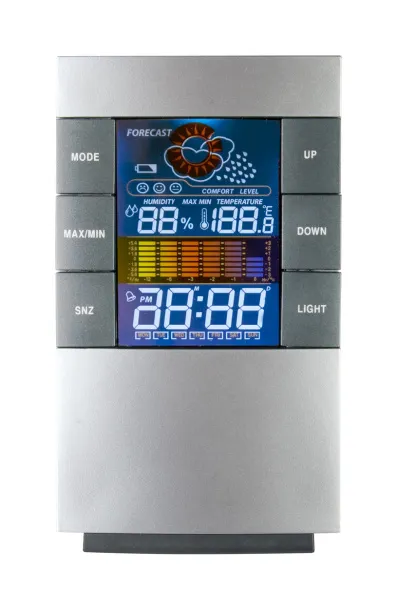 California weather station Silver Black