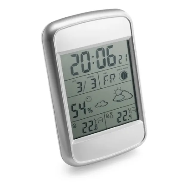  Weather station with outside sensor silver