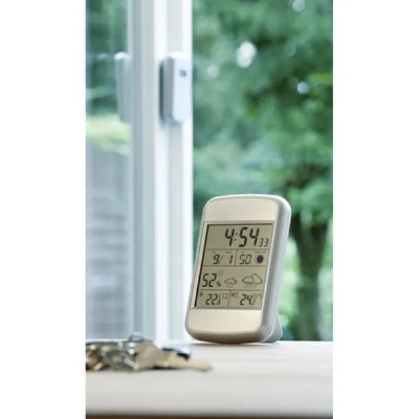  Weather station with outside sensor silver