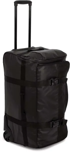  “BLACKLINE” WATERPROOF TROLLEY BAG - MEDIUM SIZE - Kimood Black