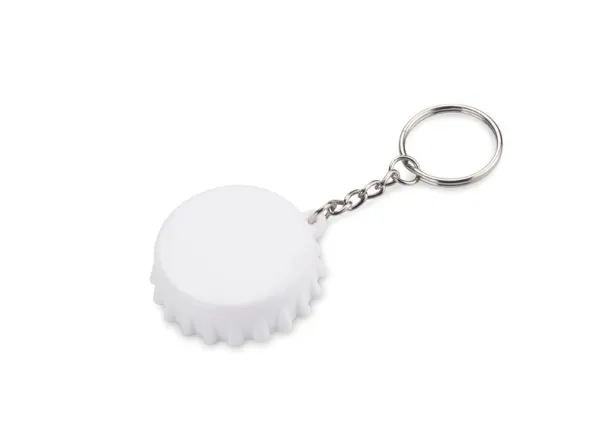 KAPSI Keychain - opener biały