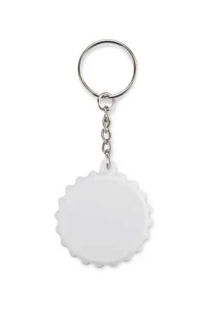 KAPSI Keychain - opener biały