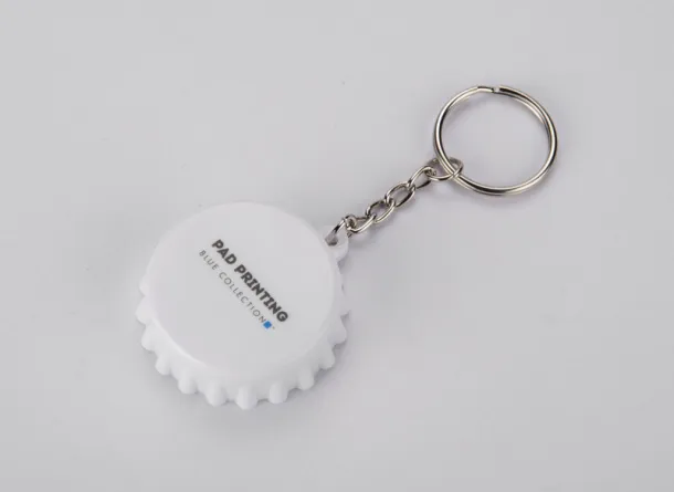 KAPSI Keychain - opener biały