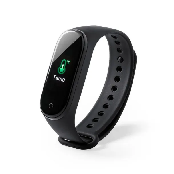  Activity tracker, wireless multifunctional watch, thermometer black