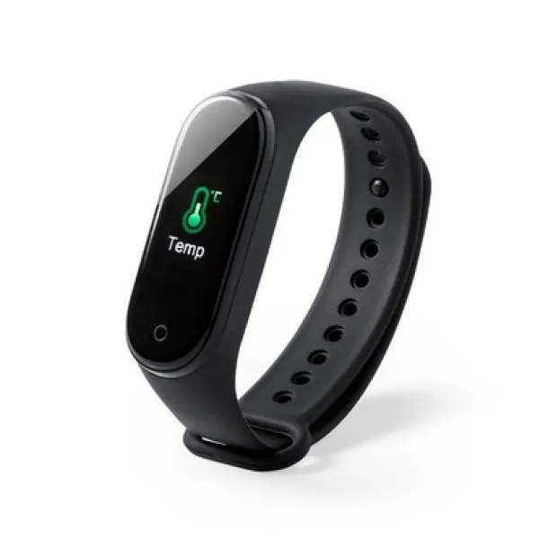  Activity tracker, wireless multifunctional watch, thermometer black