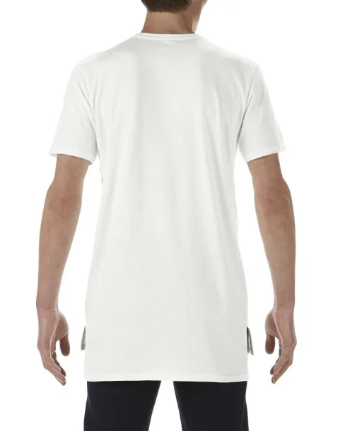  ADULT FASHION BASIC LONG & LEAN TEE - Anvil White