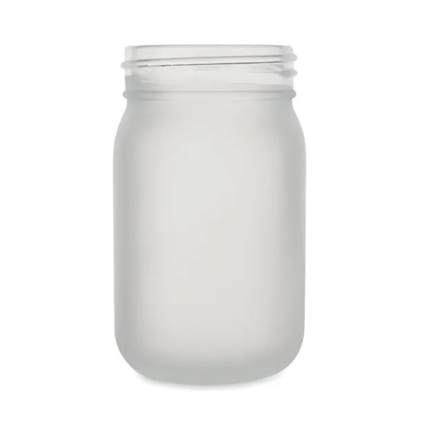 KANYEZI Solar mason jar outdoor lamp Transparent white