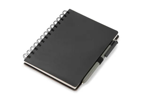 ARSEN Notebook with pen BLACK