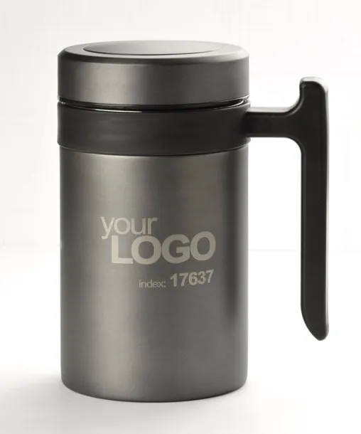 BOSS Travel mug  430 ml Graphite