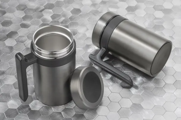 BOSS Travel mug  430 ml Graphite