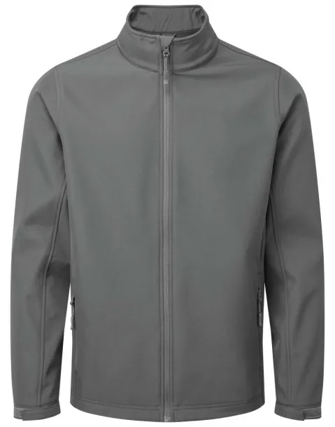WINDCHECKER® MEN’S  PRINTABLE & RECYCLED SOFTSHELL JACKET - Premier Tamno siva