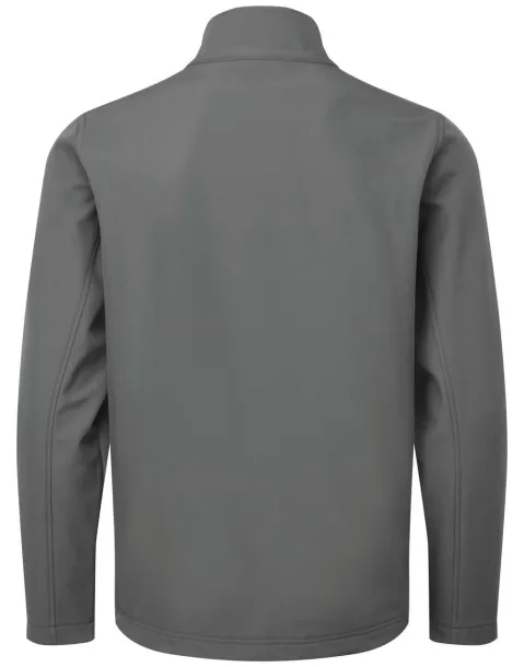 WINDCHECKER® MEN’S  PRINTABLE & RECYCLED SOFTSHELL JACKET - Premier Tamno siva
