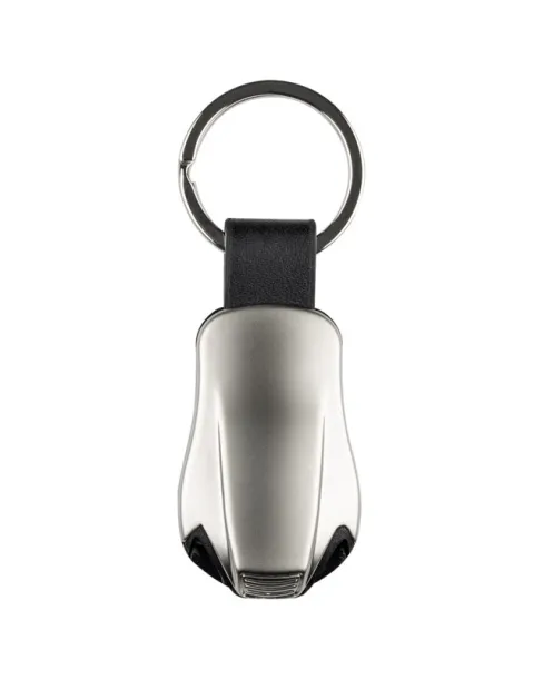 CAR LED Keychain Silver