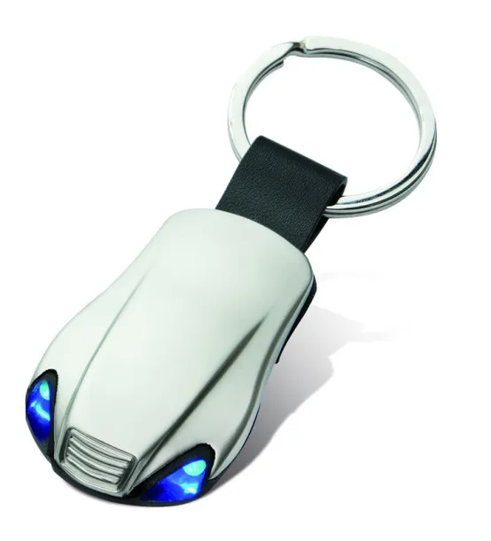 CAR LED privjesak za ključeve Srebrna