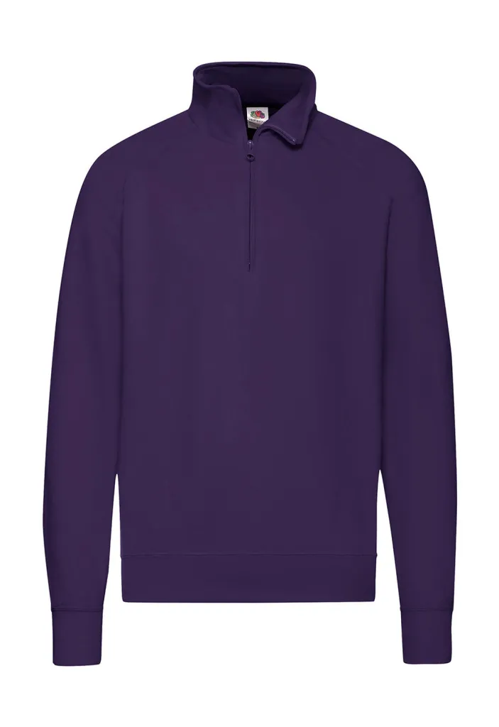 Lightweight Zip Neck Sweat Fruit of the Loom 201010007 • Promoshop