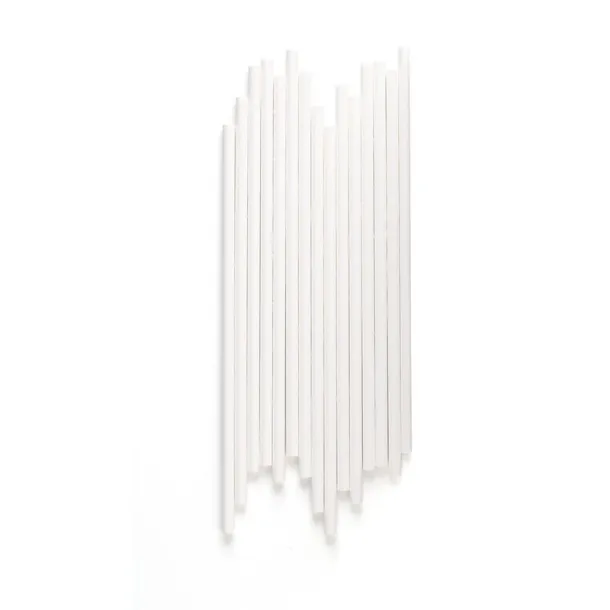  Paper drinking straw set, 50 pcs brown