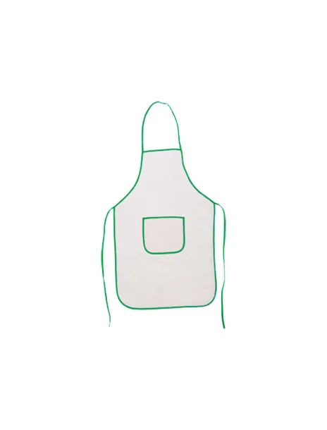 Argos apron Green White
