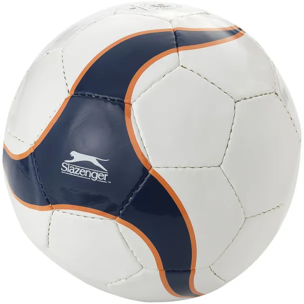 Laporteria size 5 football - Slazenger White Navy Blue